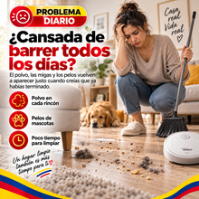 Robot LimpiaGo® – Aspirador Inteligente 3 en 1 con Sensores Anti Colisión